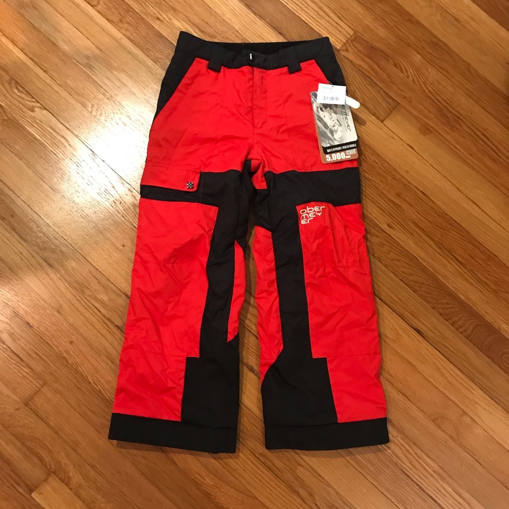 NWT Obermeyer snow pants big kids 10